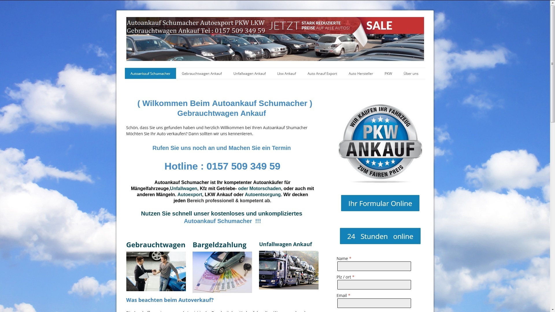 https://www.autoankauf-schumacher.de - Autoankauf Nordhausen 