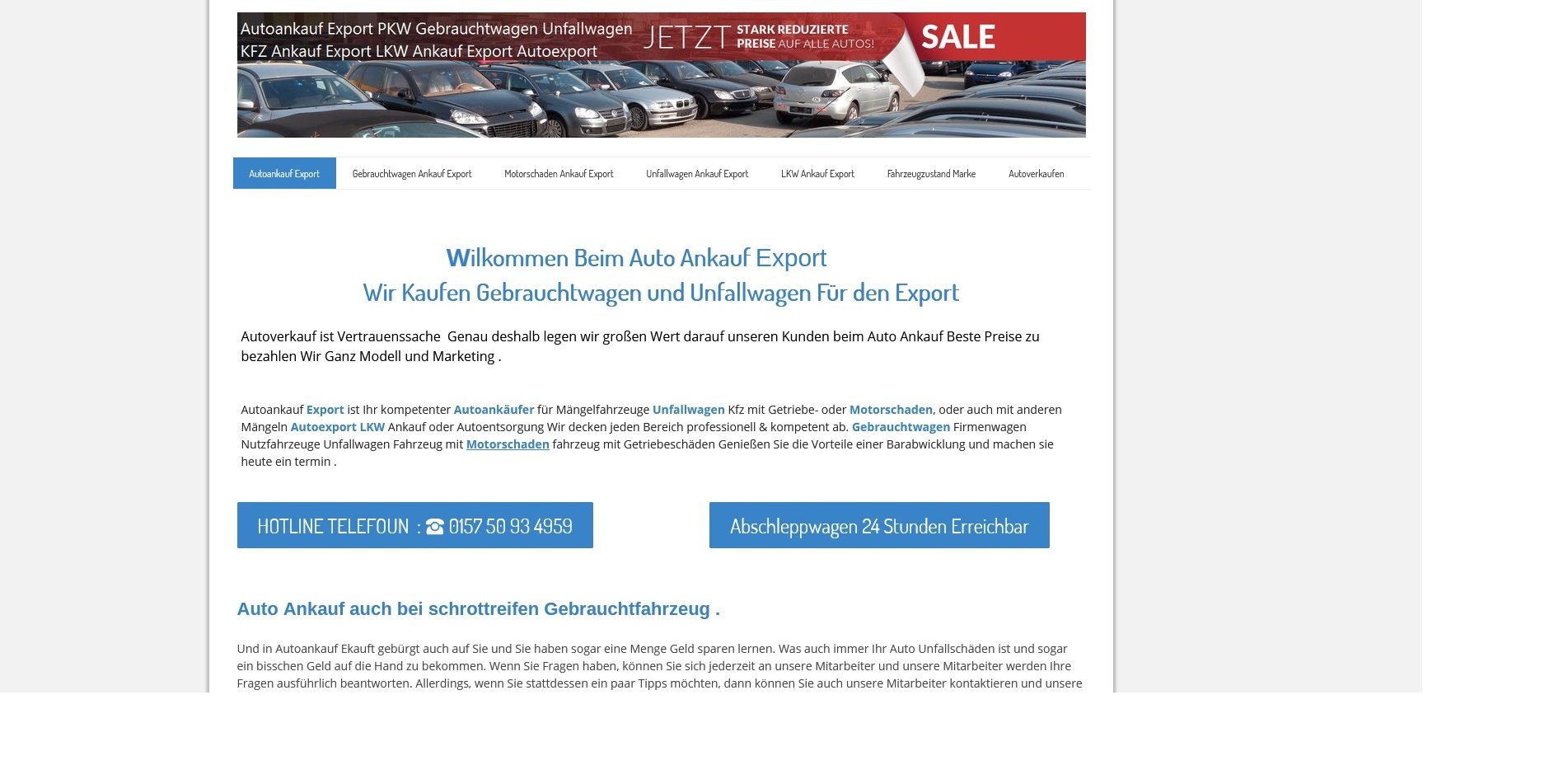Kfz-Ankauf-export.de | Autoankauf Chemnitz | Autoankauf Export Chemnitz