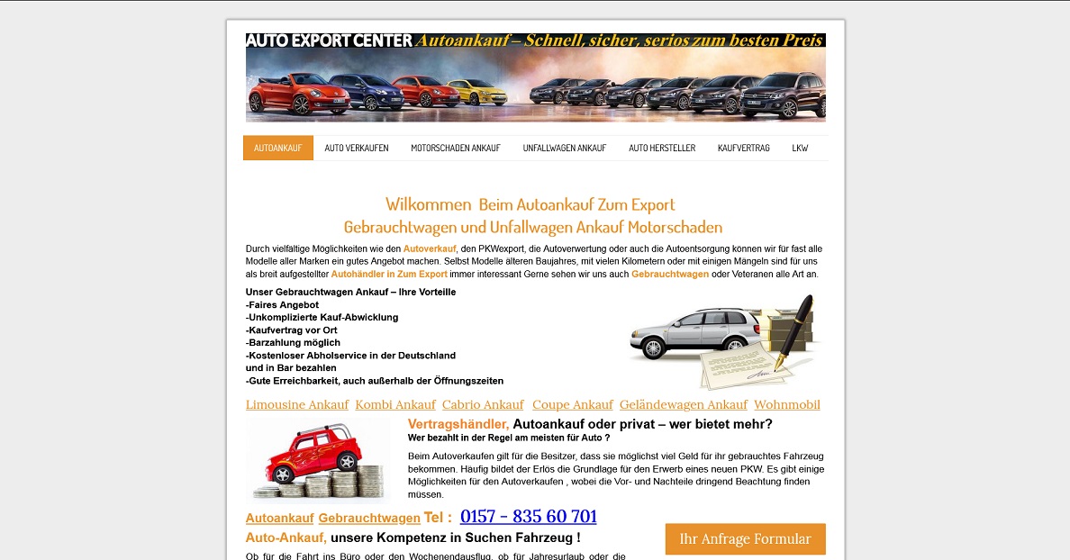 Kfz-Ankauf-Markt.de | Autoankauf Wilhelmshaven | Autoankauf Export Wilhelmshaven