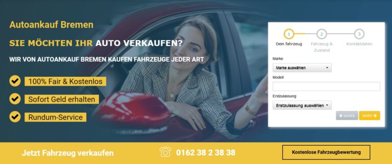 Autoankauf Bremen: Autoankauf Bielefeld überzeugt mit einer fairen Bewertung Ihres Gebrauchtwagens und einem unkomplizierten PKW Ankauf