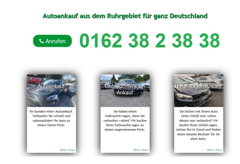 Höchstpreise für Ihren Gebrauchtwagen erzielen – Autoankauf in Hamburg
