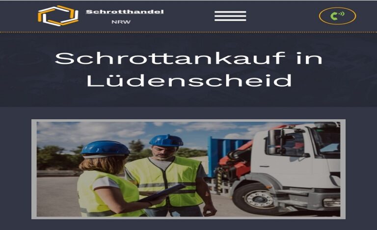Der Schrottankauf Lüdenscheid Große Mengen werden zu Top-Konditionen angekauft