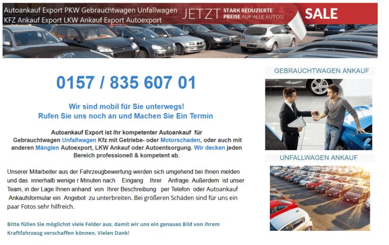 Autoankauf in Kassel: Wer in Kassel sein gebrauchtes Auto verkaufen möchte, stößt oftmals auf unüberwindbare Schwierigkeiten beim Privatverkauf