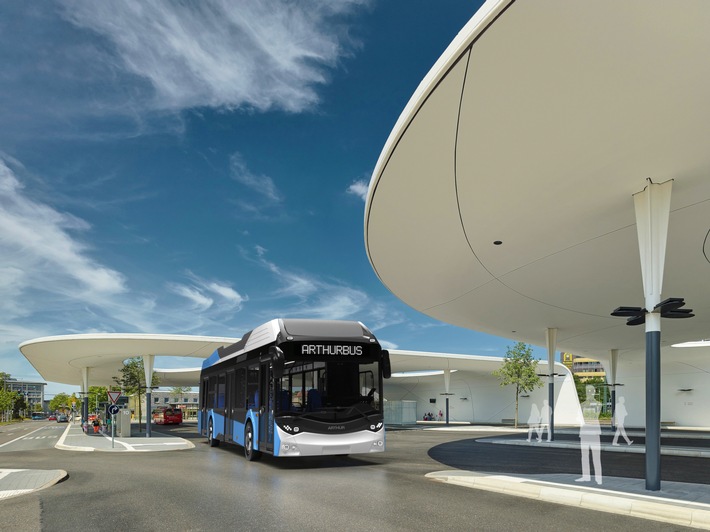 Europas nachhaltigster Bus: ARTHUR stellt emissionsfreien Wasserstoffbus vor