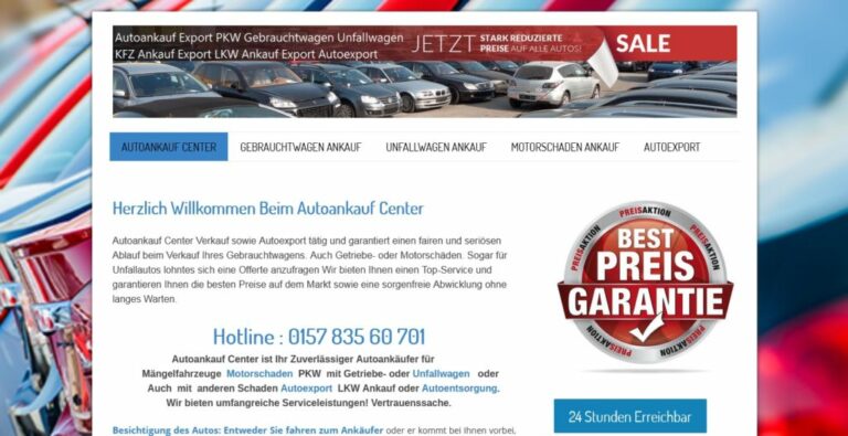 Autoankauf: PKW-KFZ Ankauf in deiner Nähe! auto-ankauf-center.de