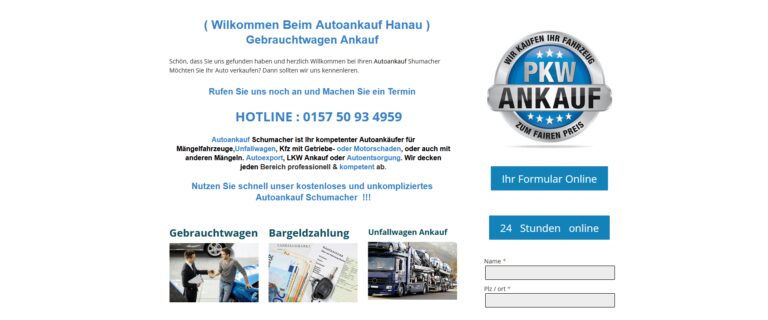 Auto-Märchen der Brüder Grimm mit Autoankauf in Hanau